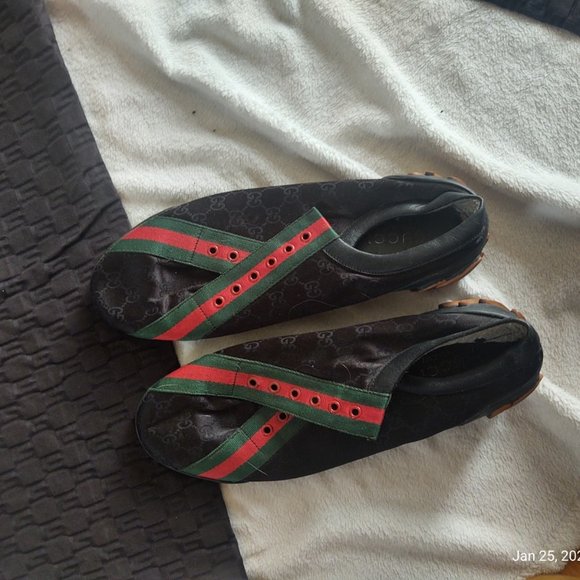 Gucci monogram vintage shoes - Picture 1 of 8
